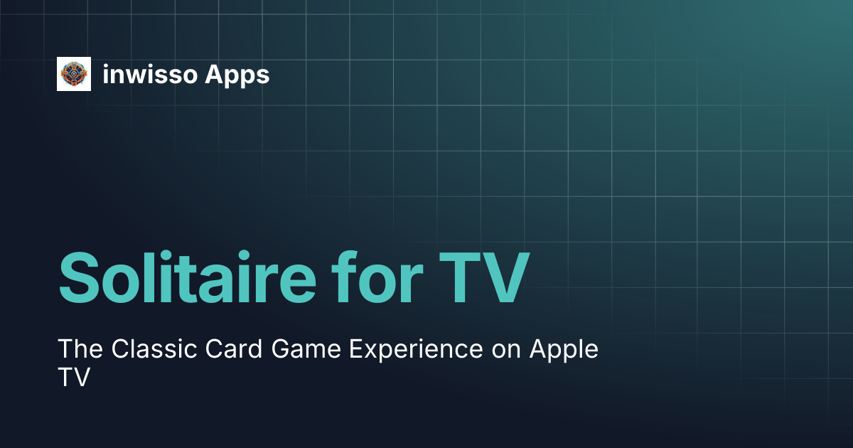 Solitaire for TV | App by
